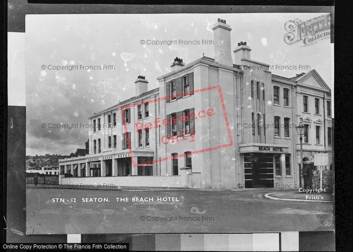 Photo of Seaton, The Beach Hotel c.1950