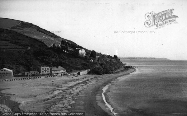 Photo of Seaton, The Beach Looking East c.1960