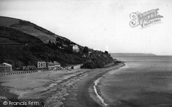 The Beach Looking East c.1960, Seaton