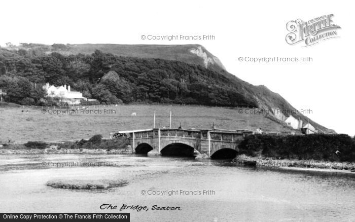 Photo of Seaton, The Bridge c.1960