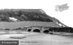 The Bridge c.1960, Seaton