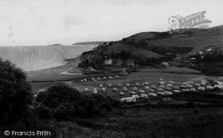 The Caravan Site c.1960, Seaton