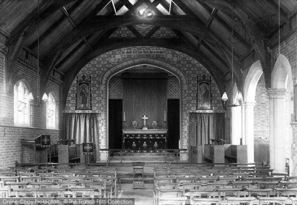 Photo of Seaton, The Church Of The Good Shepherd, Interior 1898