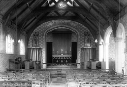 The Church Of The Good Shepherd, Interior 1898, Seaton