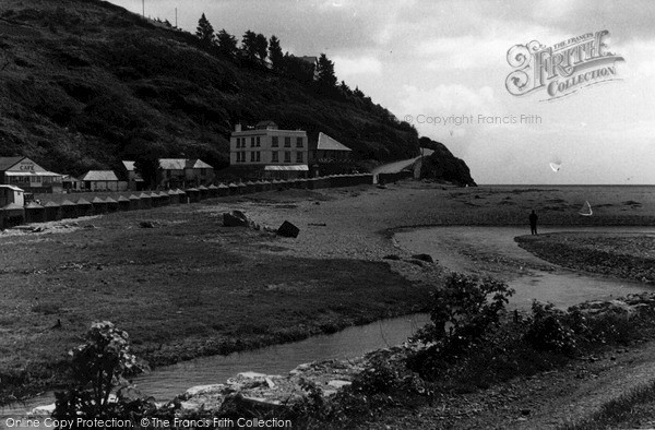Photo of Seaton, The Cutting And Stream c.1955