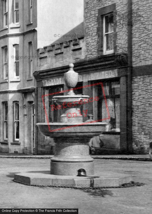 Photo of Seaton, The Drinking Fountain 1918