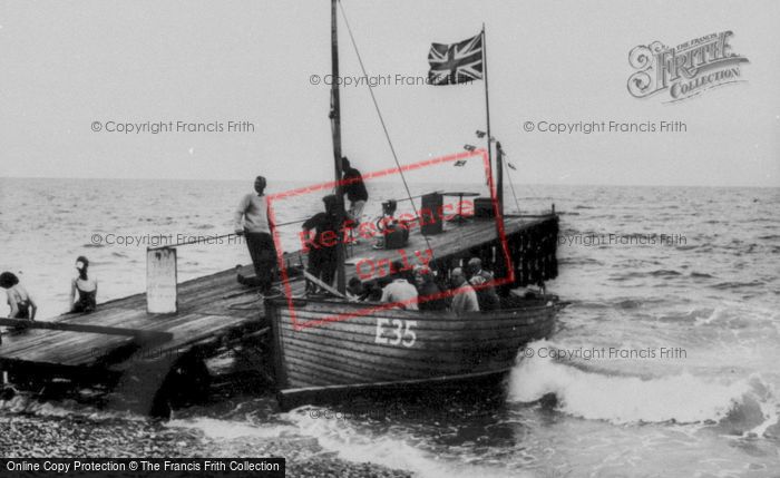 Photo of Seaton, The Landing Stage c.1960