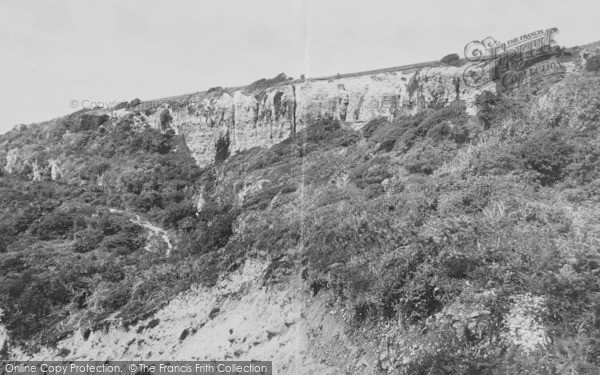 Photo of Seaton, The Landslip 1895