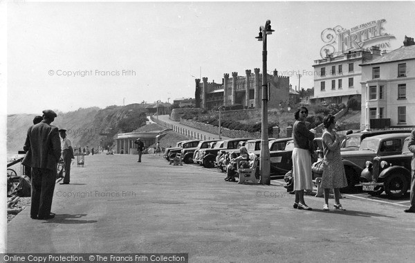 Photo of Seaton, The Promenade c.1950