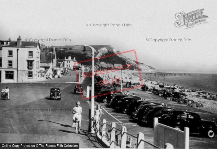 Photo of Seaton, The Promenade c.1955