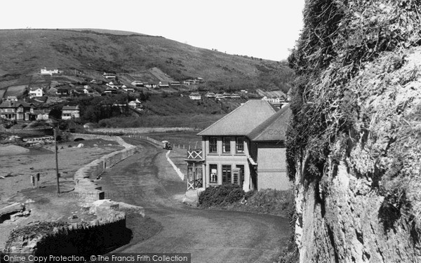 Photo of Seaton, View From Downderry Road c.1955