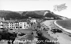 View From The Cliffs c.1960, Seaton