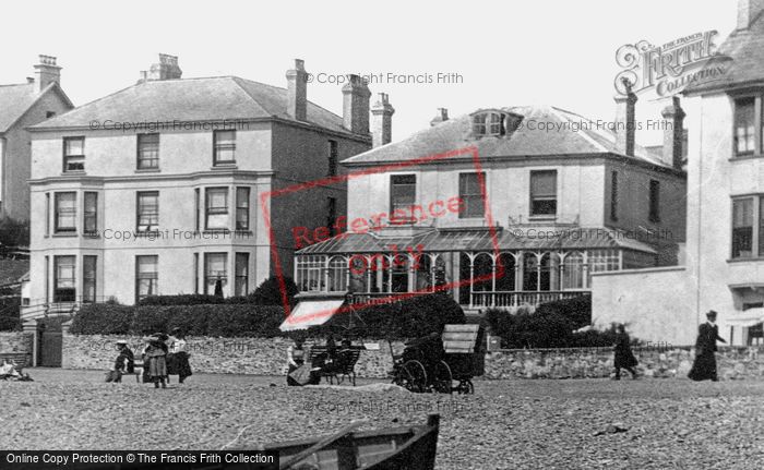 Photo of Seaton, Villas 1898