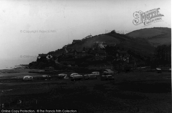 Photo of Seaton, West Cliff c.1955