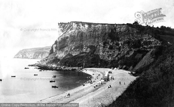 Photo of Seaton, White Cliff 1898