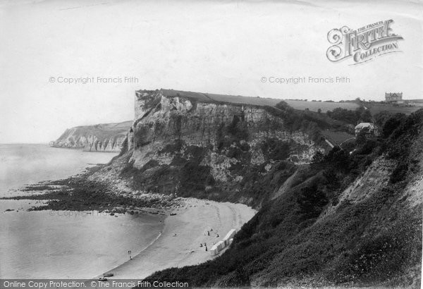 Photo of Seaton, White Cliff 1907