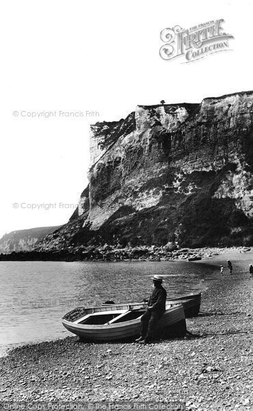 Photo of Seaton, White Cliff 1907