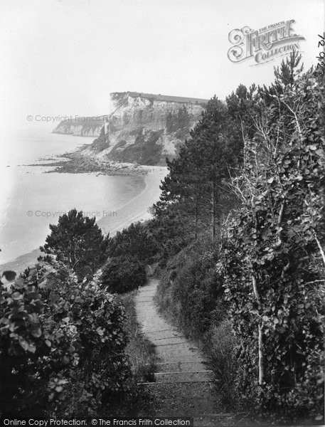 Photo of Seaton, White Cliff 1922
