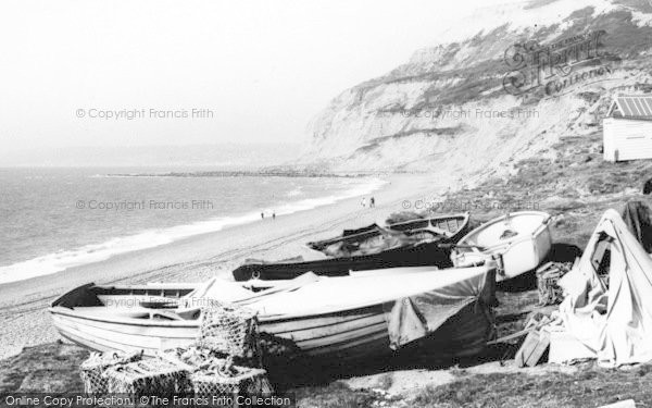 Photo of Seatown, Beach And Golden Cap c.1960