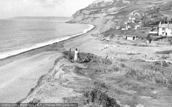Photo of Seatown, The Bay And Golden Cap c.1955