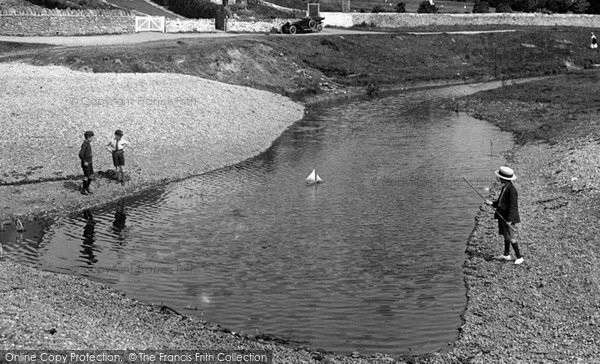 Photo of Seatown, Toy Yachts On The Beach 1922