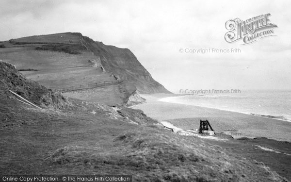 Photo of Seatown, View From Golden Cap c.1950