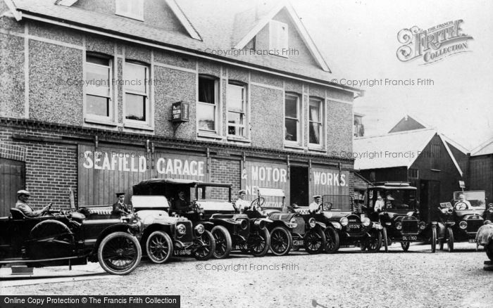 Photo of Seaview, Seafield Garage c.1920