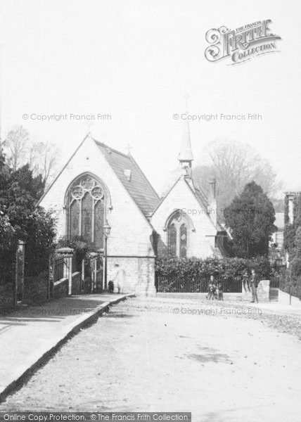 Photo of Seaview, St Peter's Church 1892