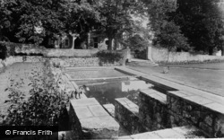 The Priory, Swimming Pool c.1950, Seaview