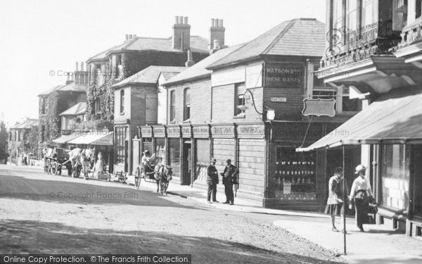 Photo of Seaview, Watson Brothers House Agents, High Street 1918