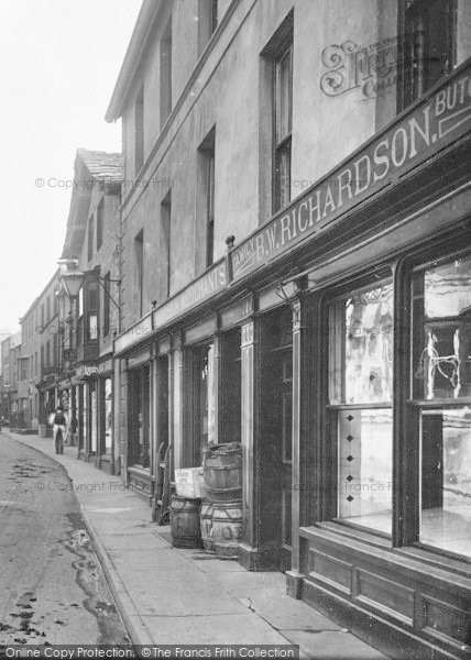 Photo of Sedbergh, Barrels By The Shops 1923