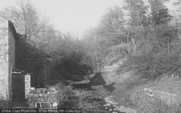 Photo of Sedbergh, Burnt  Mill 1891