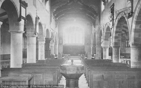 Photo of Sedbergh, Church Interior 1890