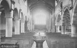 Church Interior 1890, Sedbergh
