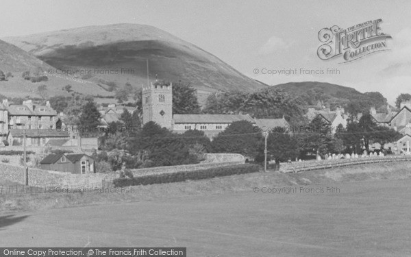 Photo of Sedbergh, From The School Pavilion c.1955