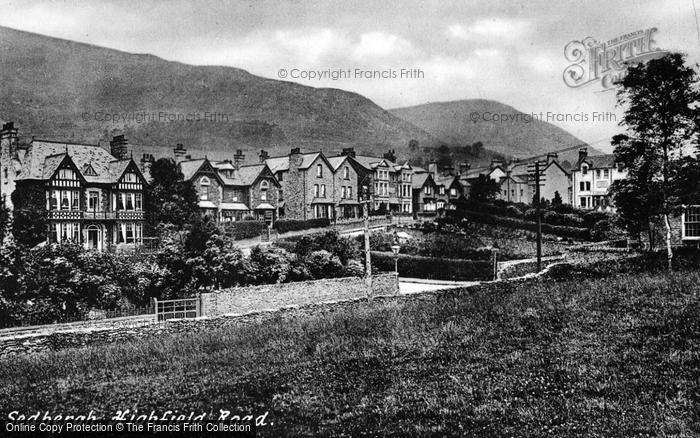 Photo of Sedbergh, Highfield Road c.1920