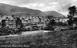 Highfield Road c.1920, Sedbergh