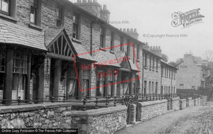Photo of Sedbergh, Houses In Bainbridge Road 1894
