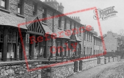 Houses In Bainbridge Road 1894, Sedbergh