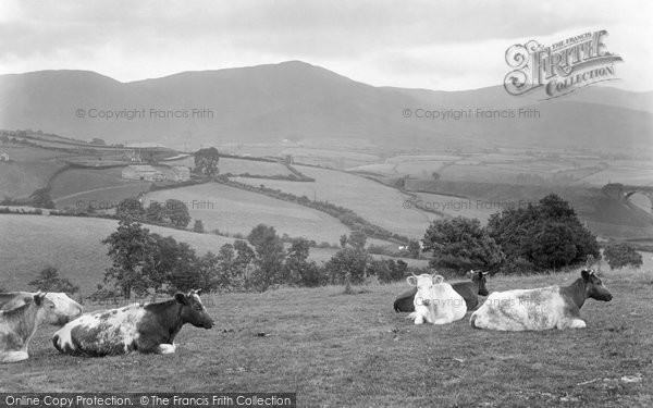 Photo of Sedbergh, Howgill Fells Above Lowgill 1924