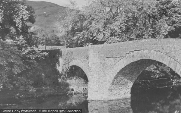 Photo of Sedbergh, Millthrop Bridge c.1955