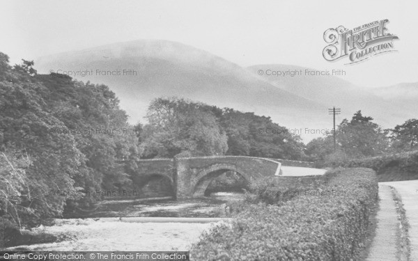 Photo of Sedbergh, Millthrop Bridge c.1955