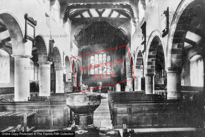 Photo of Sedbergh, Parish Church Interior 1892