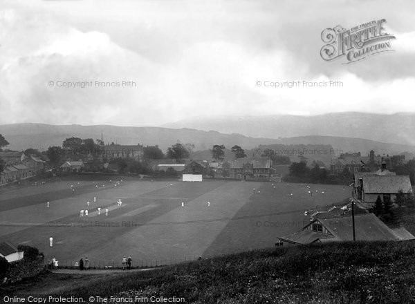Photo of Sedbergh, School Cricket Ground 1923