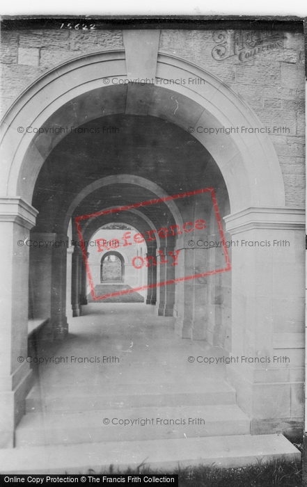 Photo of Sedbergh, School, War Memorial Cloisters 1924