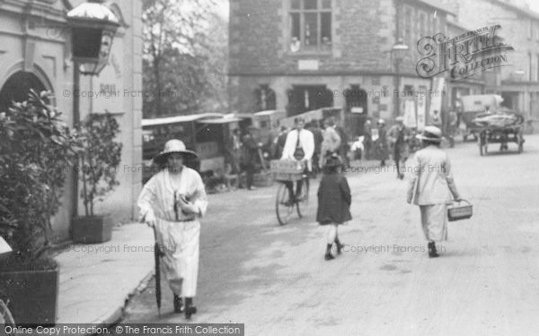 Photo of Sedbergh, Shopping In The Market Place 1923