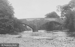 The River And Bridge c.1935 , Sedbergh