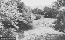 The River From Millthrop Bridge c.1960, Sedbergh