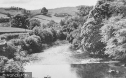 The River From Millthrop Bridge c.1960, Sedbergh