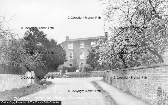 Photo of Sedgeberrow, The Village c.1955